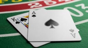 Blackjack Cards Ace and King